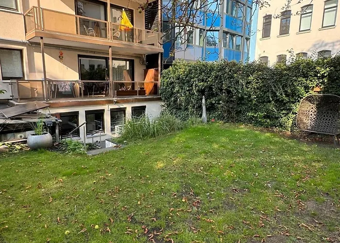 Messe 2026 Exklusives Apartment, Garten & Kamin, Hbf 10 Min Апартаменты